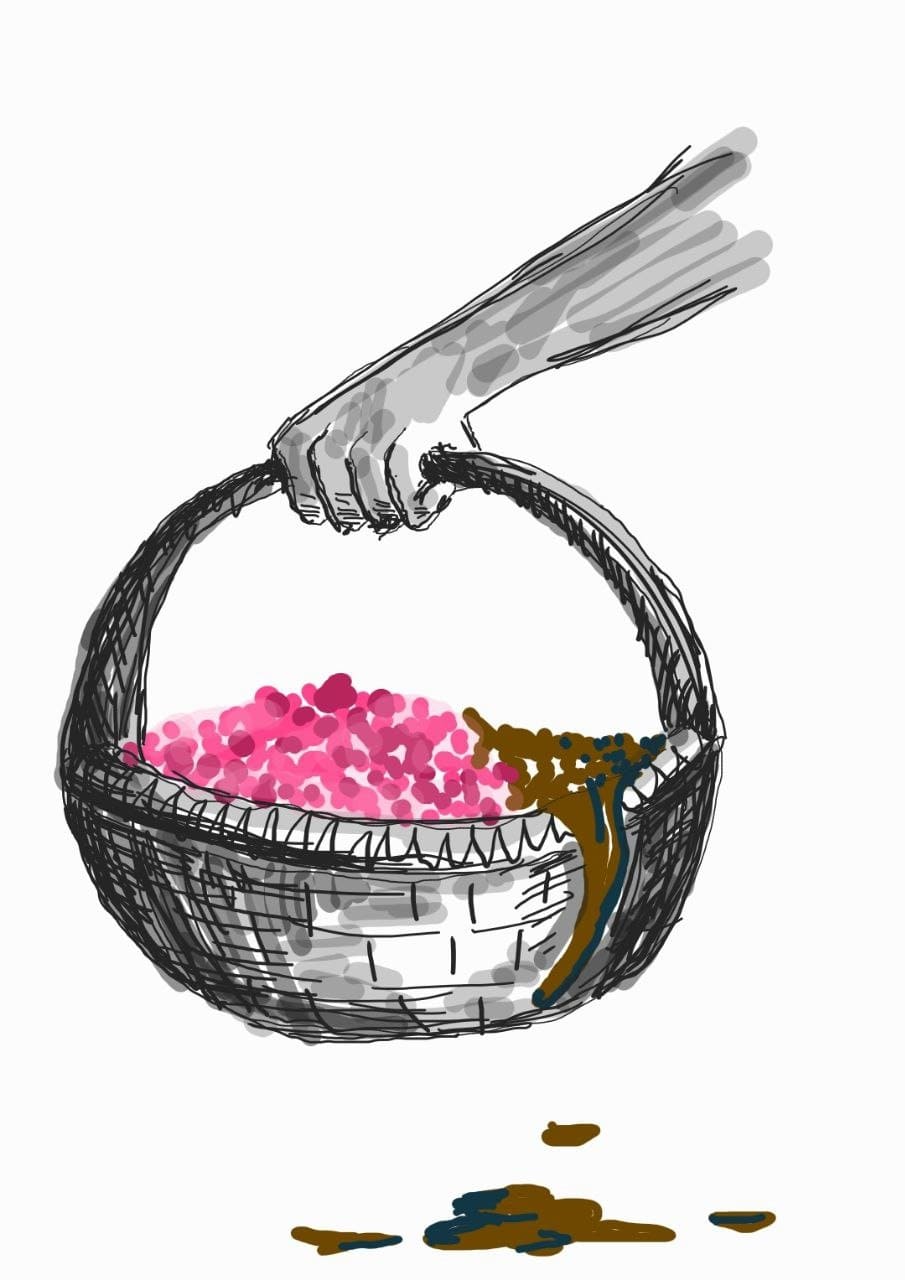 Чистка: устранение пробоя на шестом центре